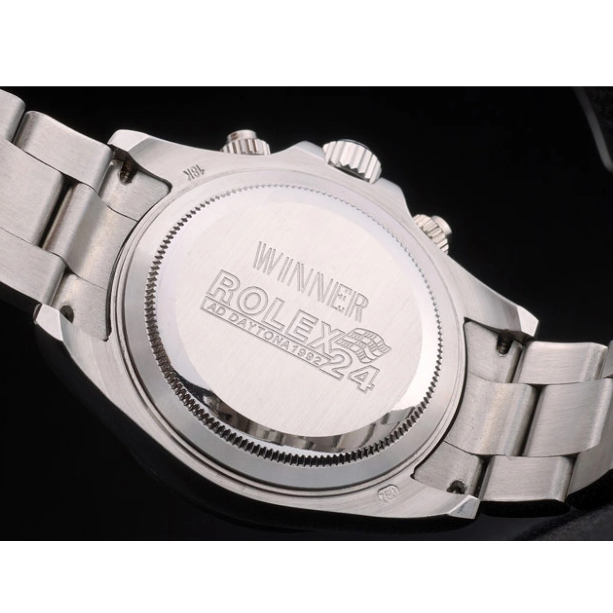 Good Copy Rolex Watches Stainless 80250 Strap Bezel Steep Daytona Black Crystals Rainbow Cosmograph Rolex Dial 0708